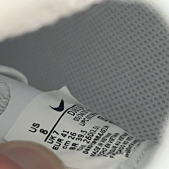 Nike‎ Alpha Huarache NXT MCS Molded Baseball Cleats DJ6519-103 Men Size 8 White - Picture 10 of 10